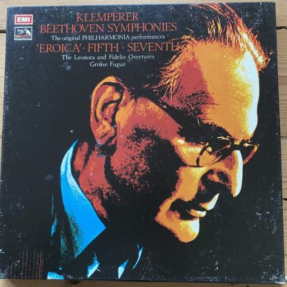 SLS 873 Beethoven Syms. 3, 5 & 7 / Klemperer 3 LP box