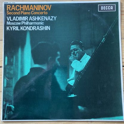 SXL 6099 Rachmaninov 2nd Piano Concerto, etc. / Ashkenazy / Kondrashin W/B