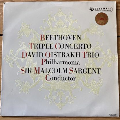 SBO 2753 Beethoven Triple Concerto / David Oistrakh Trio