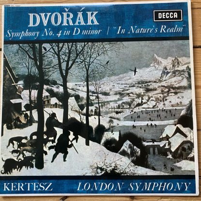 SXL 6257 Dvorak Symphony No. 4, etc. / Kertesz / LSO W/B