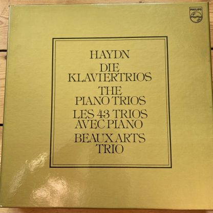 6768 077 Haydn The Piano Trios / Beaux Arts Trio 14 LP box set