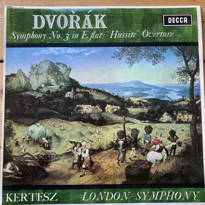 SXL 6290 Dvorak Symphony No. 3, “Hussite” Overture / Kertesz / LSO W/B
