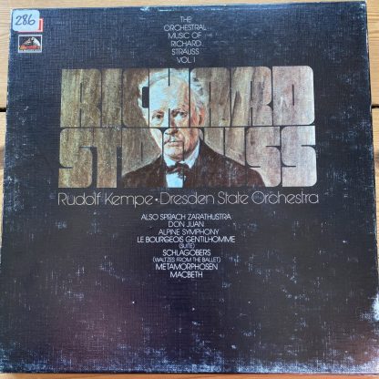 SLS 861 Strauss Orchestral Works Vol. 1 / Kempe 4 LP box