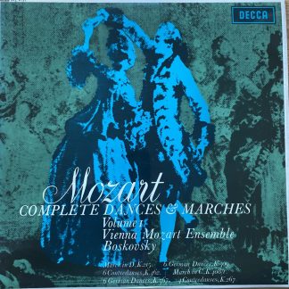 SXL 6131 Mozart Dances & Marches Vol. 1 / Boskovsky / VME