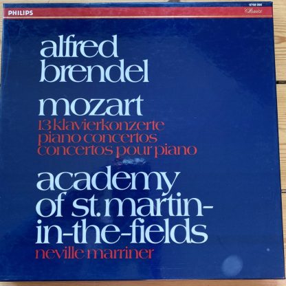 6768 096 Mozart 13 Piano Concertos / Brendel / Marriner