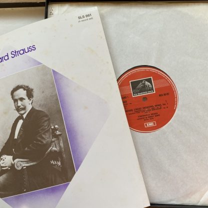 SLS 861 Strauss Orchestral Works Vol. 1 / Kempe 4 LP box