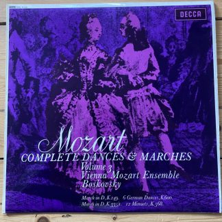 SXL 6133 Mozart Dances & Marches Vol. 3