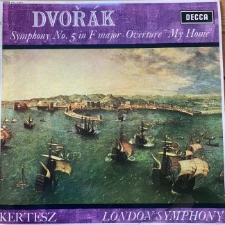 SXL 6273 Dvorak Symphony No 5 / Overture My Home / Kertesz / LSO W/B