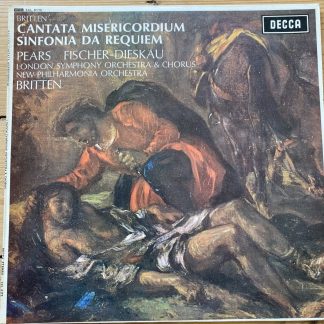 SXL 6175 Britten Cantata Misercordium / Sinfonia Da Requiem / Britten W/B