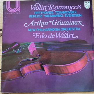 6580 047 Violin Romances / Arthur Grumiaux / de Waart / NPO