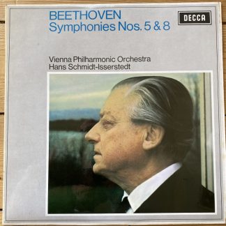 SXL 6396 Beethoven Symphonies Nos. 5 & 8 / Schmidt-Isserstedt / VPO
