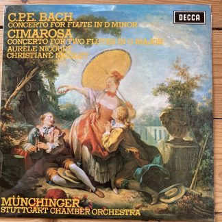 SXL 6536 C.P.E. Bach / Cimarosa Flute Concertos / Munchinger