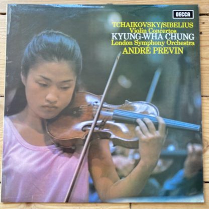 SXL 6493 Tchaikovsky / Sibelius Violin Concertos / Chung / Previn / LSO