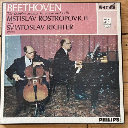 SAL 3453-4 Beethoven Cello Sonatas / Rostropovich