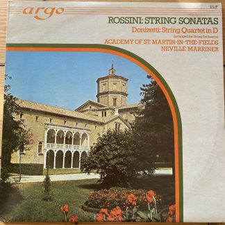 ZK 26-27 Rossini String Sonatas etc. / Marriner / ASMF 2 LP set