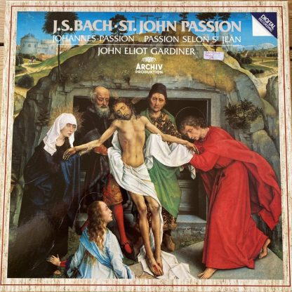 419 324-1 Bach St. John Passion / Gardiner / Monteverdi Choir 2 LP box