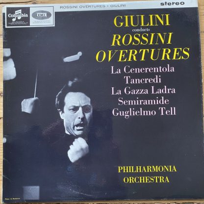 SAX 2560 Rossini Overtures / Giulini / Philharmonia E/R