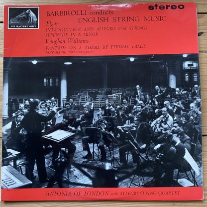 ASD 521 Barbirolli Conducts English String Music W/G