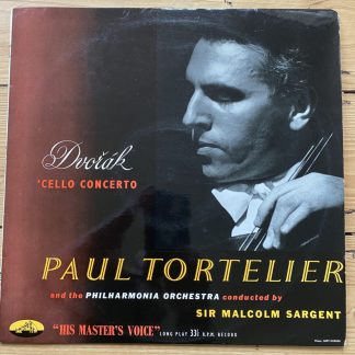 ALP 1306 Dvorak Cello Concerto / Paul Tortelier / Sargent R/G