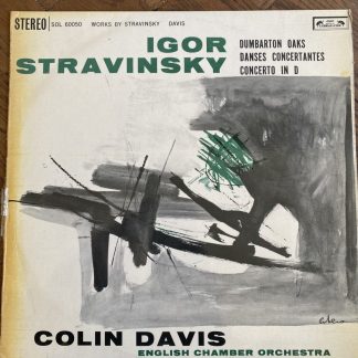 SOL 60050 Stravinsky Dumbarton Oaks etc. / Davis