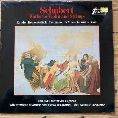 TVS 34729 Schubert Works for Violin and Strings / Susanne Lautenbacher / Faerber