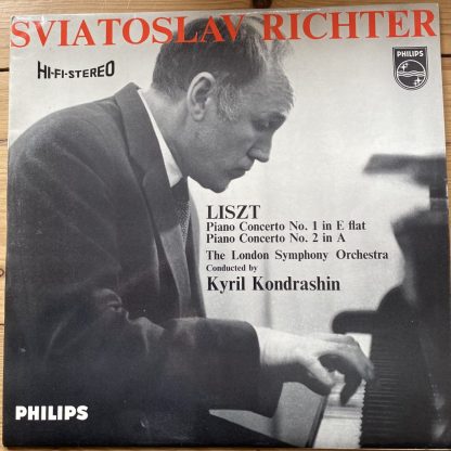 SABL 207 Liszt Piano Concertos Nos. 1 & 2 / Richter HI-FI STEREO