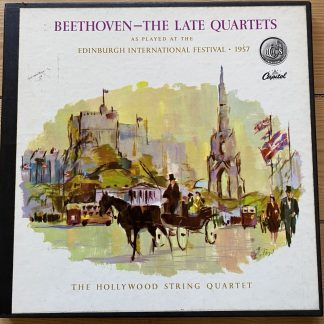PER 8394 Beethoven The Late Quartets / Hollywood String Quartet