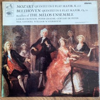 ASD 2256 Mozart / Beethoven Quintets / Melos Ensemble