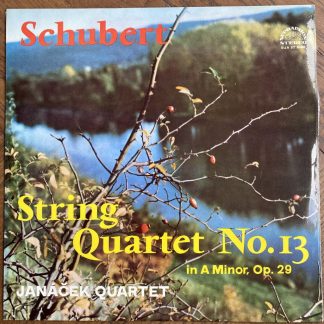 SUA ST 50408 Schubert String Quartet No. 13 / Janáček Quartet