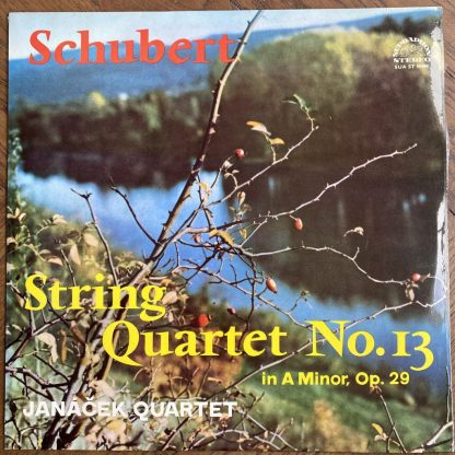 SUA ST 50408 Schubert String Quartet No. 13 / Janáček Quartet