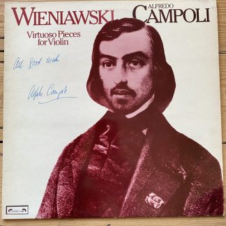 DSLO 45 Wieniawski Virtuoso Pieces for Violin / Alfredo Compoli