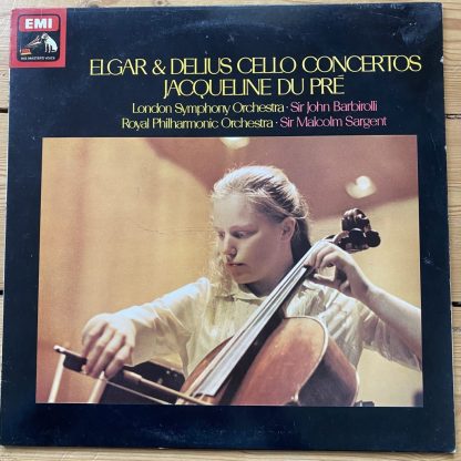 ASD 2764 Elgar / Delius Cello Concertos / Du Pre / Barbirolli / Sargent / LSO