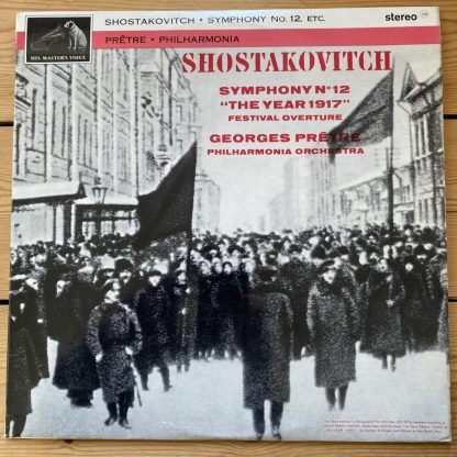 ASD 559 Shostakovich Symphony No. 12 etc. / Pretre / Philharmonia