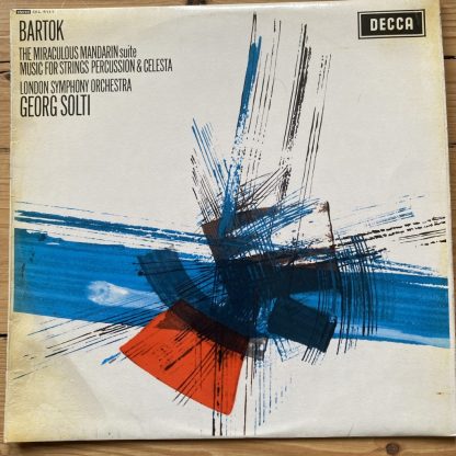 SXL 6111 Bartok The Miraculous Mandarin etc / Solti W/B