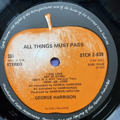STCH639 George Harrison All Thing Must Pass 3 LP box