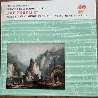 SUA ST 50174 Schubert Trout Quintet etc. / Panenka / Smetana Quartet / Posta
