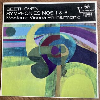 VICS 1148 Beethoven Symphonies Nos. 1 & 8 / Monteux / VPO