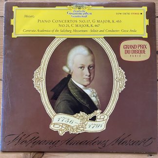 138 783 Mozart Piano Concertos Nos. 17 & 21 / Geza Anda TULIP