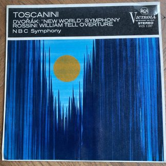 VICS 1187 Dvorak New World / Rossini William Tell / Toscanini P/S