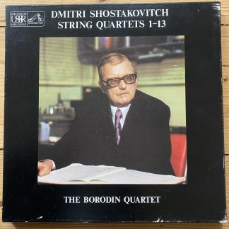 SLS 879 Shostakovich String Quartets Nos. 1-13 The Borodin Quartet 6 LP Box Set
