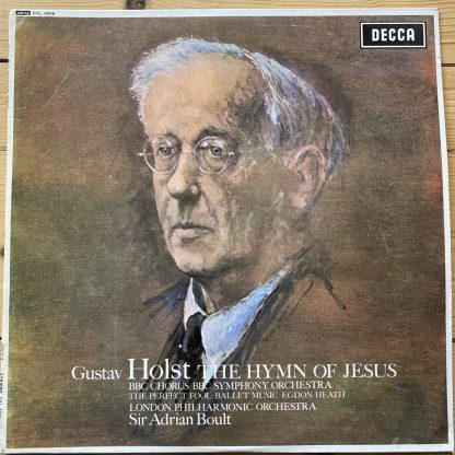 SXL 6006 Holst The Hymn of Jesus etc. / Boult W/B