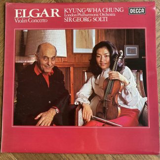 SXL 6842 Elgar Violin Concerto / Kyung-Wha Chung / Solti / LPO