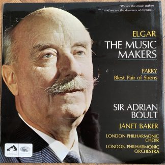 ASD 2311 Elgar The Music Makers / Baker / Boult / LPC / LPO / S/C