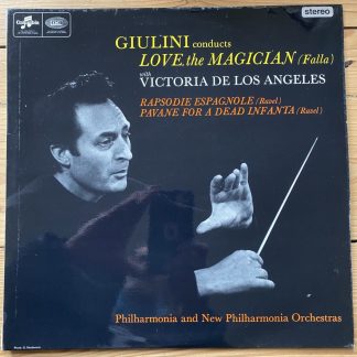 SAX 5265 Falla Love, the Magician / Ravel Rhapsodie, Pavane / Giulini E/R