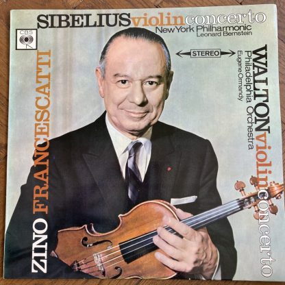 SBRG 72351 Sibelius / Walton Violin Concertos / Zino Francescatti / Ormandy