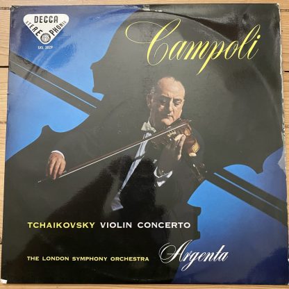 SXL 2029 Tchaikovsky Violin Concerto / Campoli / Argenta