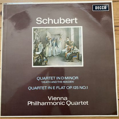 SXL 6092 Schubert Death & the Maiden Quartet etc