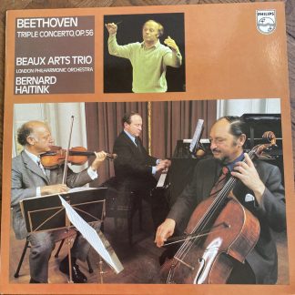 9500 382 Beethoven Triple Concerto / Beaux Arts Trio / Haitink / Concertgebouw