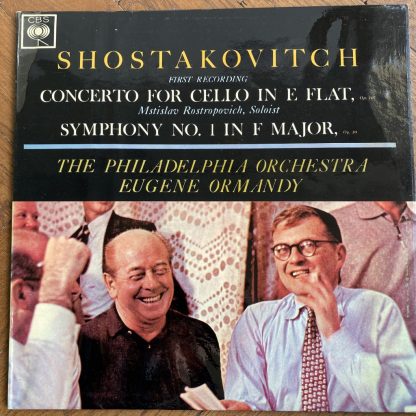 SBRG 72081 Shostakovitch Cello Concerto / Symphony No