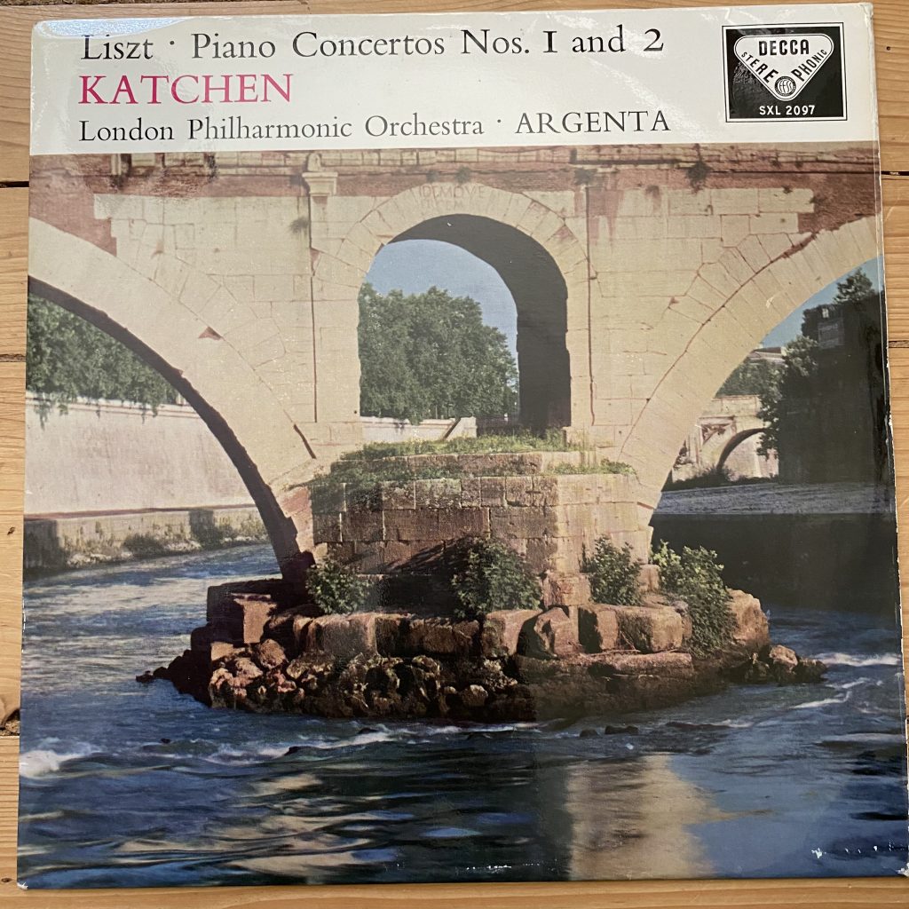 SXL 2097 Liszt Piano Concertos / Katchen / Argenta / LPO W/B BBB